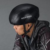 Rockbros Helm Hoes Regen - Helmet Cover - Zwart - Waterbestendig Helmovertrek