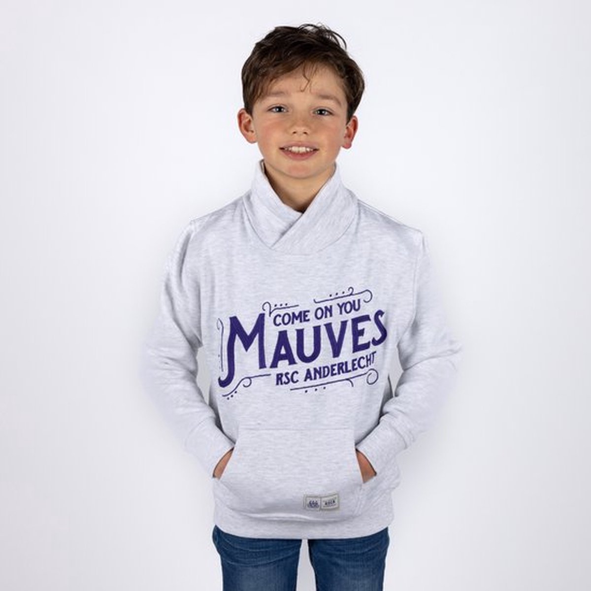 RSC Anderlecht sweater 'Come on you Mauves' maat 146/152 (11 a 12 jaar)