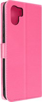 Cover Geschikt voor Xiaomi Redmi A1 / A2 Flip Wallet Stand Video roze