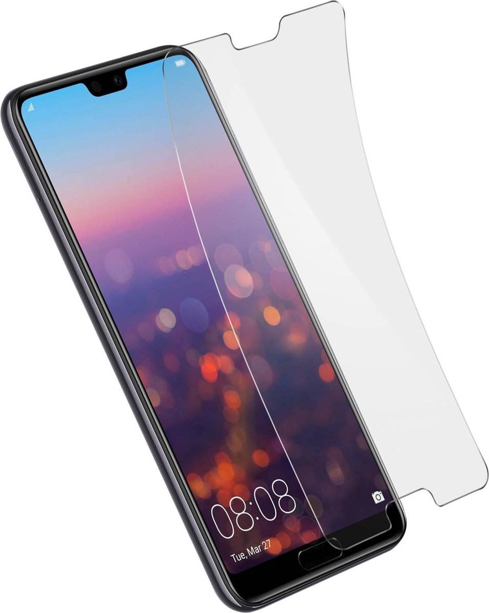 Geschikt voor Huawei P20 Pro 9H Flexibel Glas Schokbestendige Screanprotector