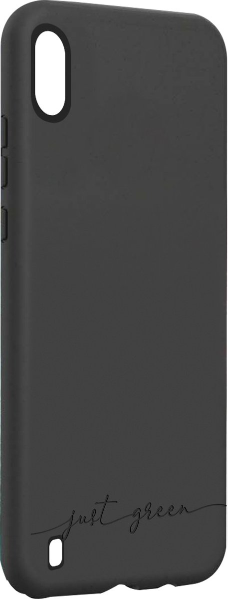 JUST GREEN, Beschermhoesje Geschikt voor Samsung Galaxy A10 Natura Recyclebaar, Zwart
