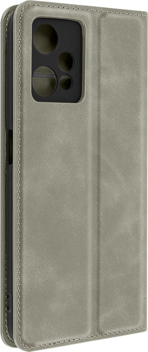 Geschikt voor Realme 9 5G-9 Pro Wallet Case grijs