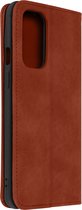 Geschikt voor OnePlus 9 Wallet Case Kaarthouder bruin