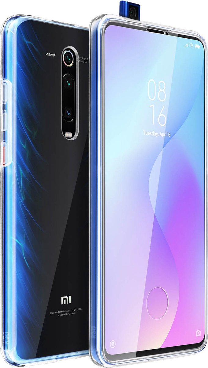 Integraal Hoesje Geschikt voor Xiaomi Mi 9T/9T Pro met harde achterkant