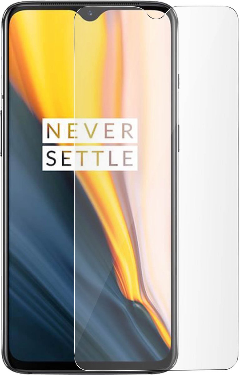 Gehard Glas Geschikt voor OnePlus 7 9H Anti-vlekken Zwart