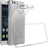 Geschikt voor Huawei P9 Flexibele Siliconen Case Versterkte Hoeken Dun Transparant