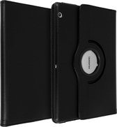Geschikt voor Huawei MediaPad T3 10'' Flip Cover 360° Roterende Standaard Zwart