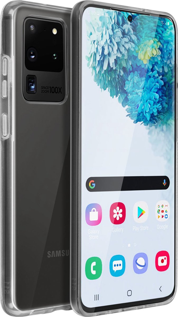 Integraal Hoesje Geschikt voor Samsung Galaxy S20 Ultra met harde achterkant