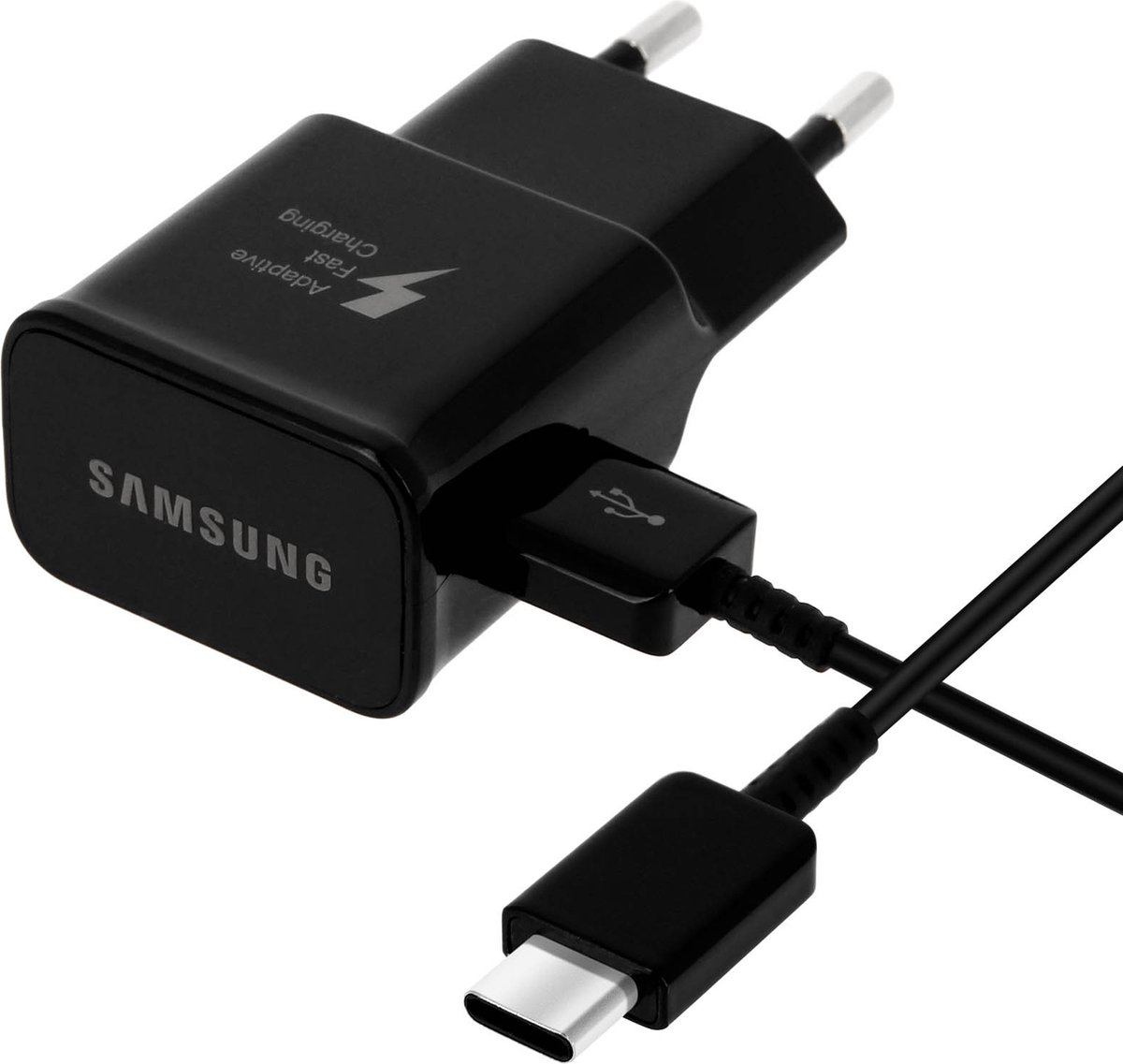 Originele Samsung Oplader - USB-A naar USB-C - 15W - 1m - Zwart | bol
