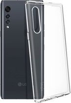 LG Velvet Hoesje van Soepel Siliconen Imak – transparant