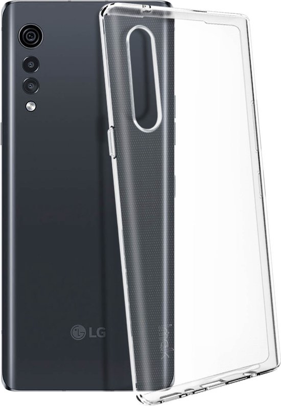 LG Velvet Hoesje van Soepel Siliconen Imak – transparant