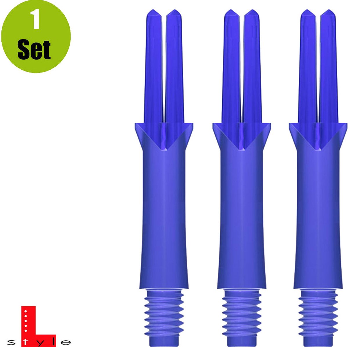 L-Style L-Shaft Locked Straight Blue - Dart Shafts Short 190