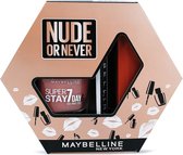 Maybelline Makeup Nude or Never Gift Set voor haar