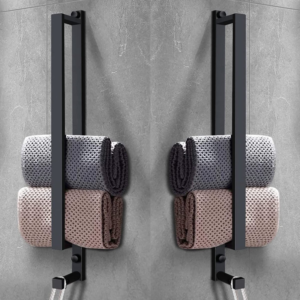 Handdoekhouder - Handdoekstang – Handdoekrek – Badkamer accessoires