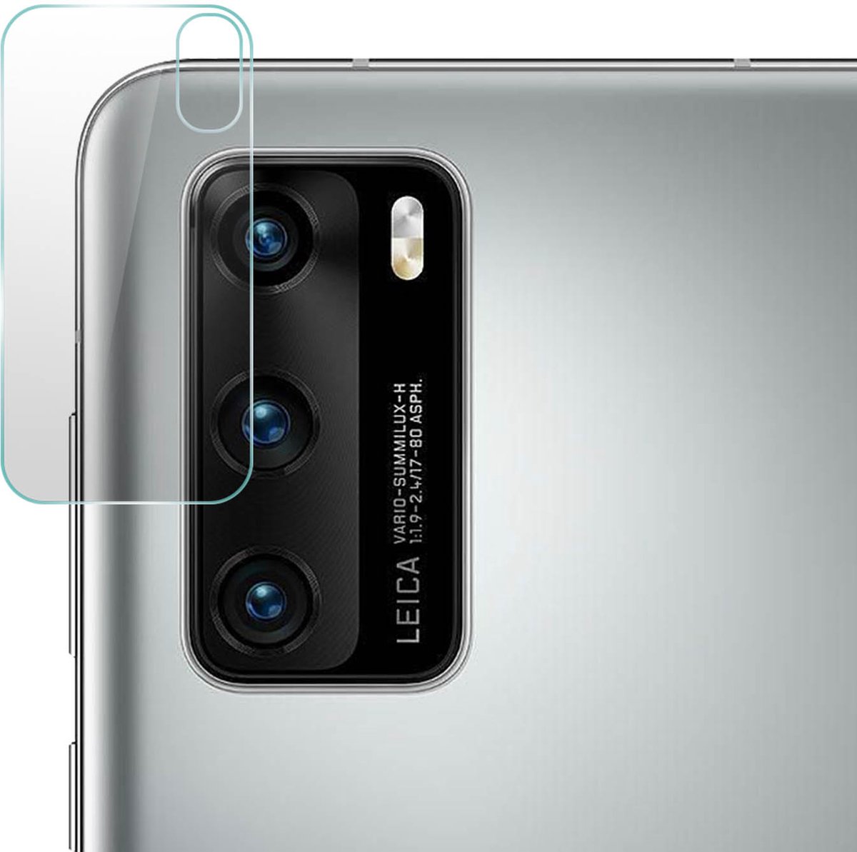 schermcamera Huawei P40 Gehard Glas 9H Transparant