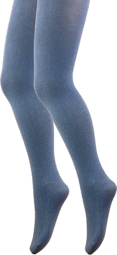 Meisjes Panty - 60 den - Marine Melange - Maat 164/176