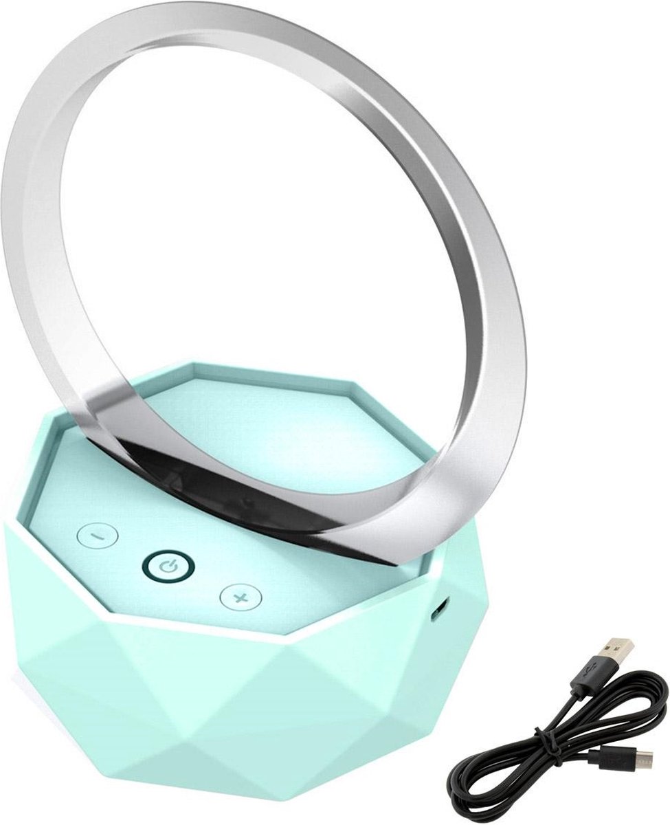 Draagbare Mini Bluetooth-luidspreker - bereik tot 10 meter - RGB LED - Lichtblauw