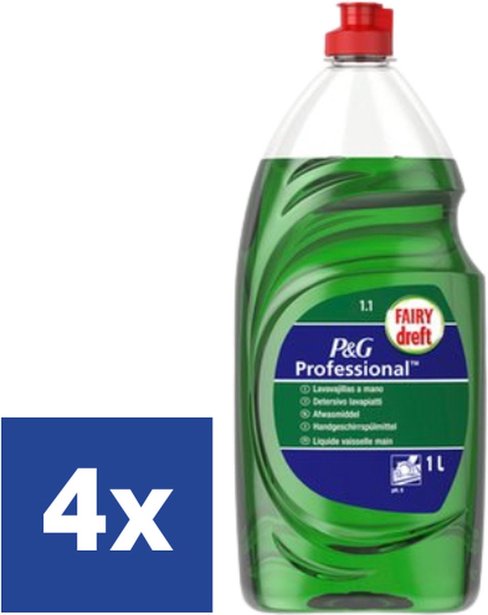 Liquide vaisselle Dreft Professional Original - 4 x 1L | bol.com