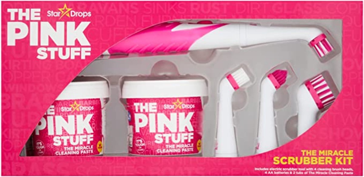 Pink Stuff Kit de nettoyage de cuisine ultime – La solution
