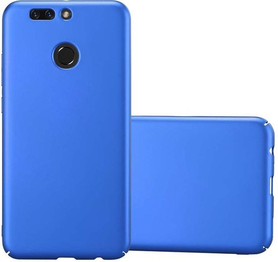 Cadorabo Cover Rigida In Plastica Per Honor 8 PRO, Effetto Metallizzato Argento, Sottile E Antishock, Bordo Rialzato - 3