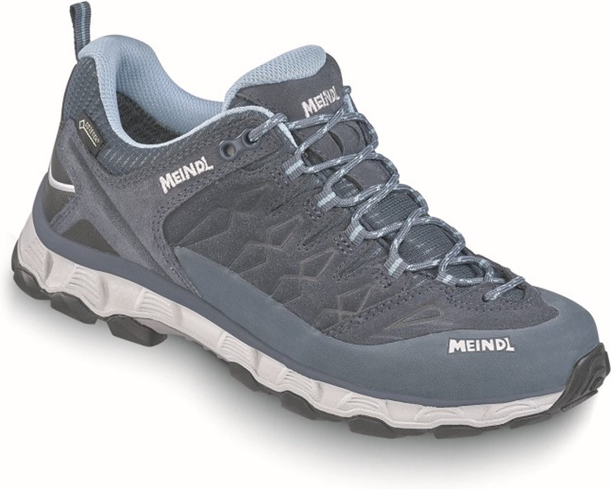 Meindl Lite Trail Lady Gtx Dames Lage Wandelschoen Jeans/Azur 10/44 5 Blauw