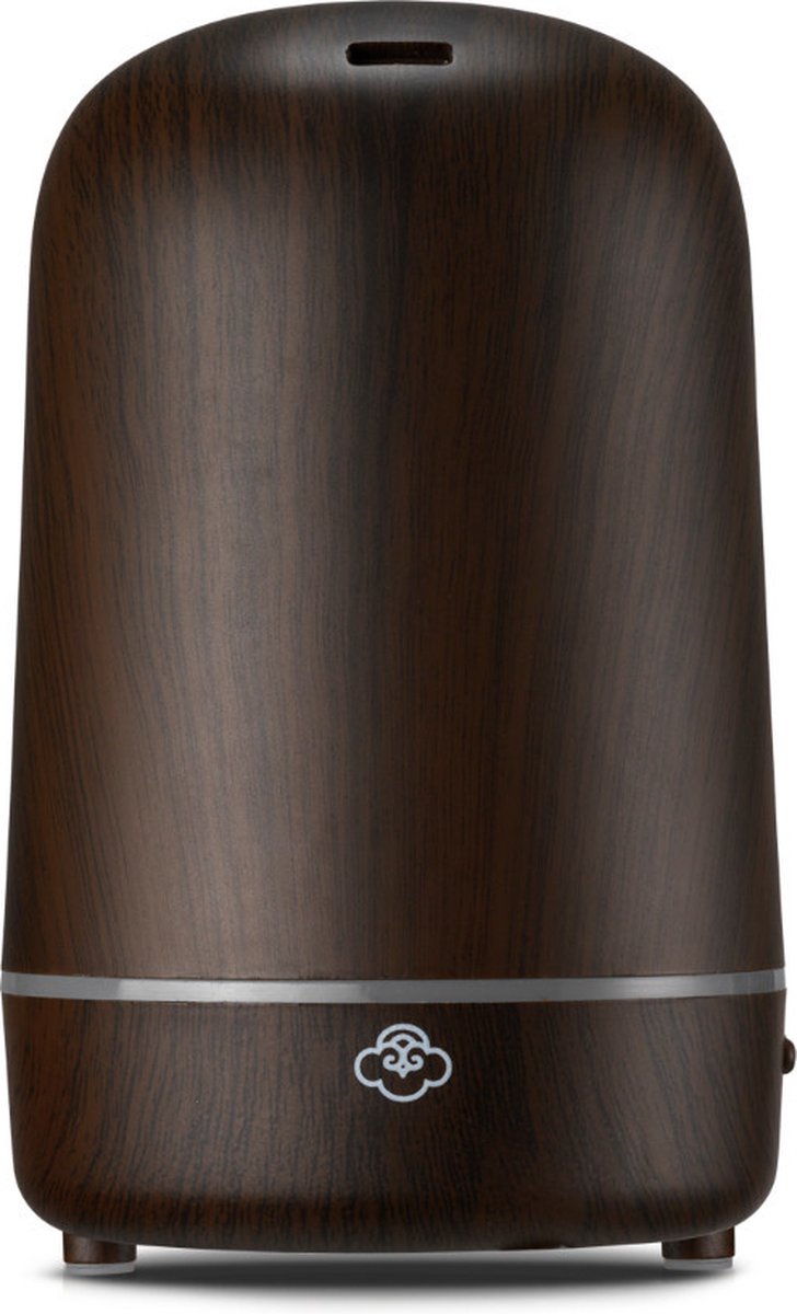 Serene House Ultrasonic Diffuser Light House Dark Wood 100ml - Aromatherapie