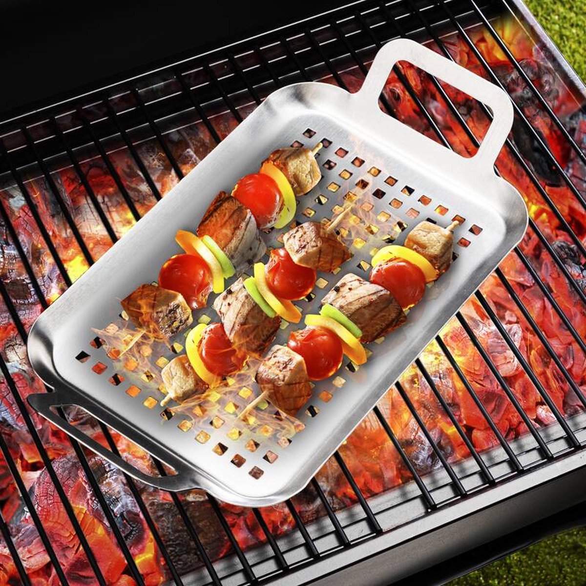 Hi Grillplaat roestvrij staal