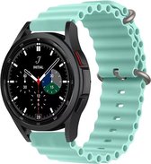 Bandje Voor Huawei Sport Ocean Band - Pistache (Groen) - Maat: 20mm - Horlogebandje, Armband