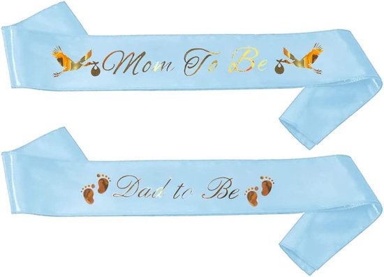 Babyshower set met sjerp, diadeem, rozet en buttons rosé goud 8-delig - babyshower Babyshower set met sjerp, diadeem, rozet en buttons rosé goud 8-delig - babyshower