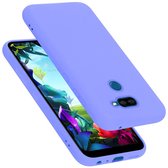 Coque Cadorabo pour LG K40S en VIOLET CLAIR LIQUIDE - Coque de protection en silicone TPU souple