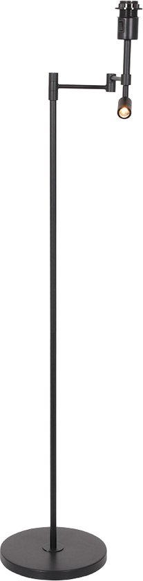 Steinhauer vloerlamp Stang - zwart - - 3349ZW