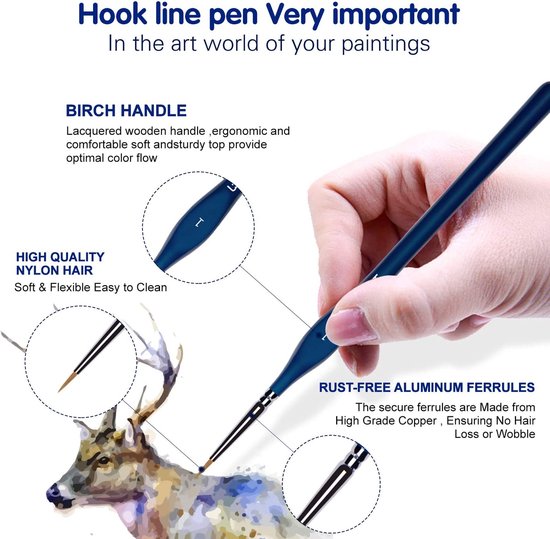 Verf Kwasten verfroller Acrylverven aint brush roll paint stuff Verf Borstels... bol