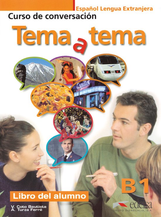 Tema y tema Niveau B1. Libro del alumno - cover