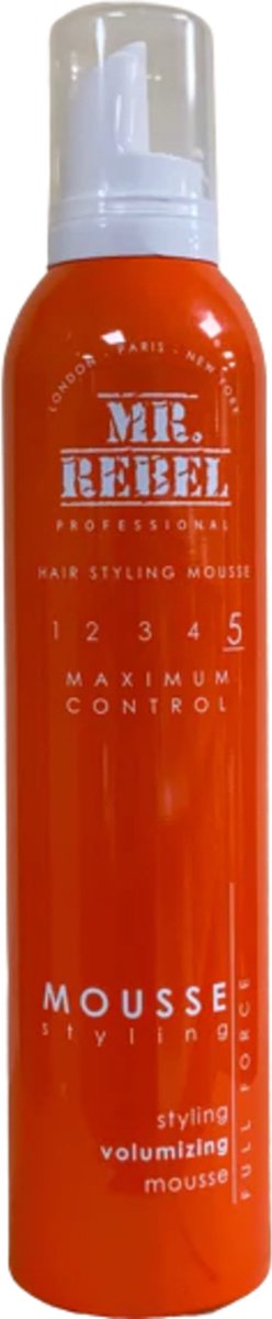 Mr. Rebel Maximum Control 5 Styling Volumizing Mousse 250 ml