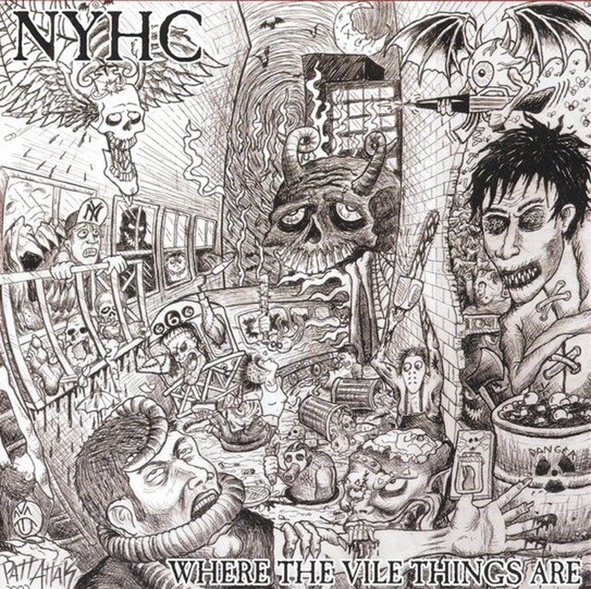 Various Artists - NHYC: Where The Vile Things Are (CD)
