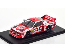 De 1:43 Diecast Modelcar van de Lancia Beta MonteCarlo #51 van de 24H LeMans van 1980. De coureurs waren B. Darniche / T. Fabi en H. Heyer. De fabrikant van het schaalmodel is Best Model. Dit model is alleen online verkrijgbaar