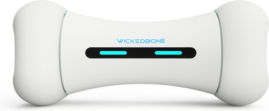 Cheerble Wickedbone|Automatisch hondenspeeltje|Interactief en Intelligent Speelgoed voor Honden|App & Bluetooth Bestuurbaar|USB Oplaadbaar