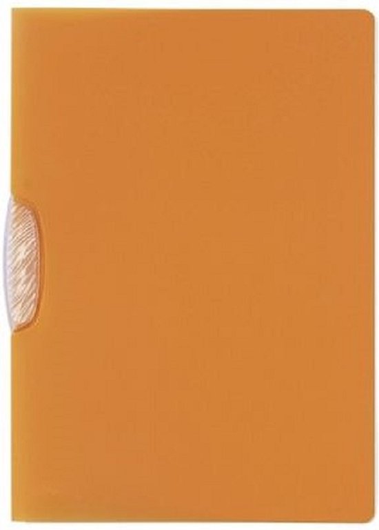 Durable Euroclip Files With Clear Front Cover - Black (25 Pack