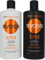 Syoss Shampooing Réparateur + Revitalisant - 2 x 440 ml