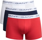 GANT Essentials 3P Trunks Blanc, Bleu et Rouge - L