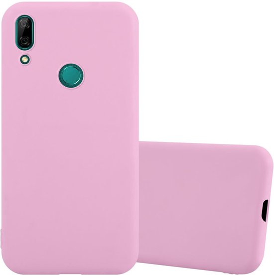 Cadorabo Hülle Für Huawei P SMART Z / Y9 Prime – TPU Silikon, Rosa, Candy Design
