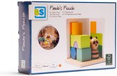 BS Toys Panda's Puzzel - FSC Hout - Vanaf 6 Jaar - 20 Puzzels - Train het ruimtelijk inzicht