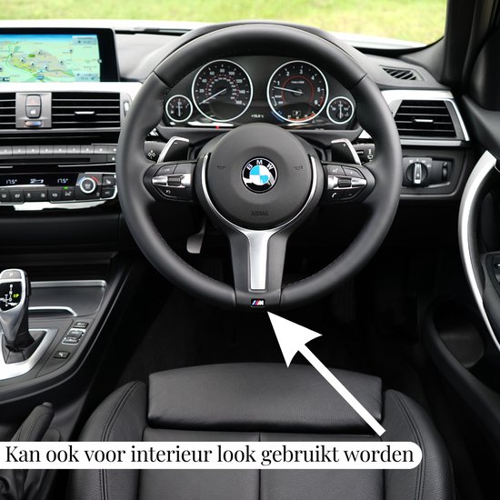 hypothese enthousiasme Viskeus BMW M logo velgen - stickers - BMW - badges - embleem - stuur - interieur -  accessoire... | bol.com