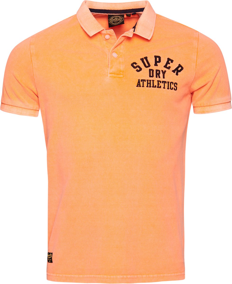Superdry Vintage Superstate Polo Heren Poloshirt – 2XL Oranje