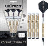 Unicorn Pro-Tech 4 - 70% Tungsten - 18 gram - Softtip Dartpijlen
