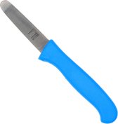 Solea Paprikamesje met Carbon Lemmet - 65 mm - Blauw Heft