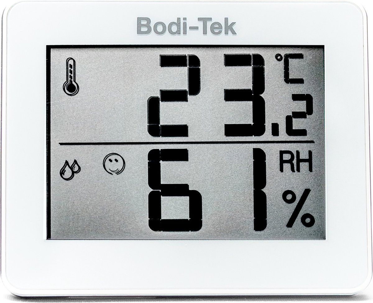 Digital Room Thermometer and Hygrometer - Bodi-Tek