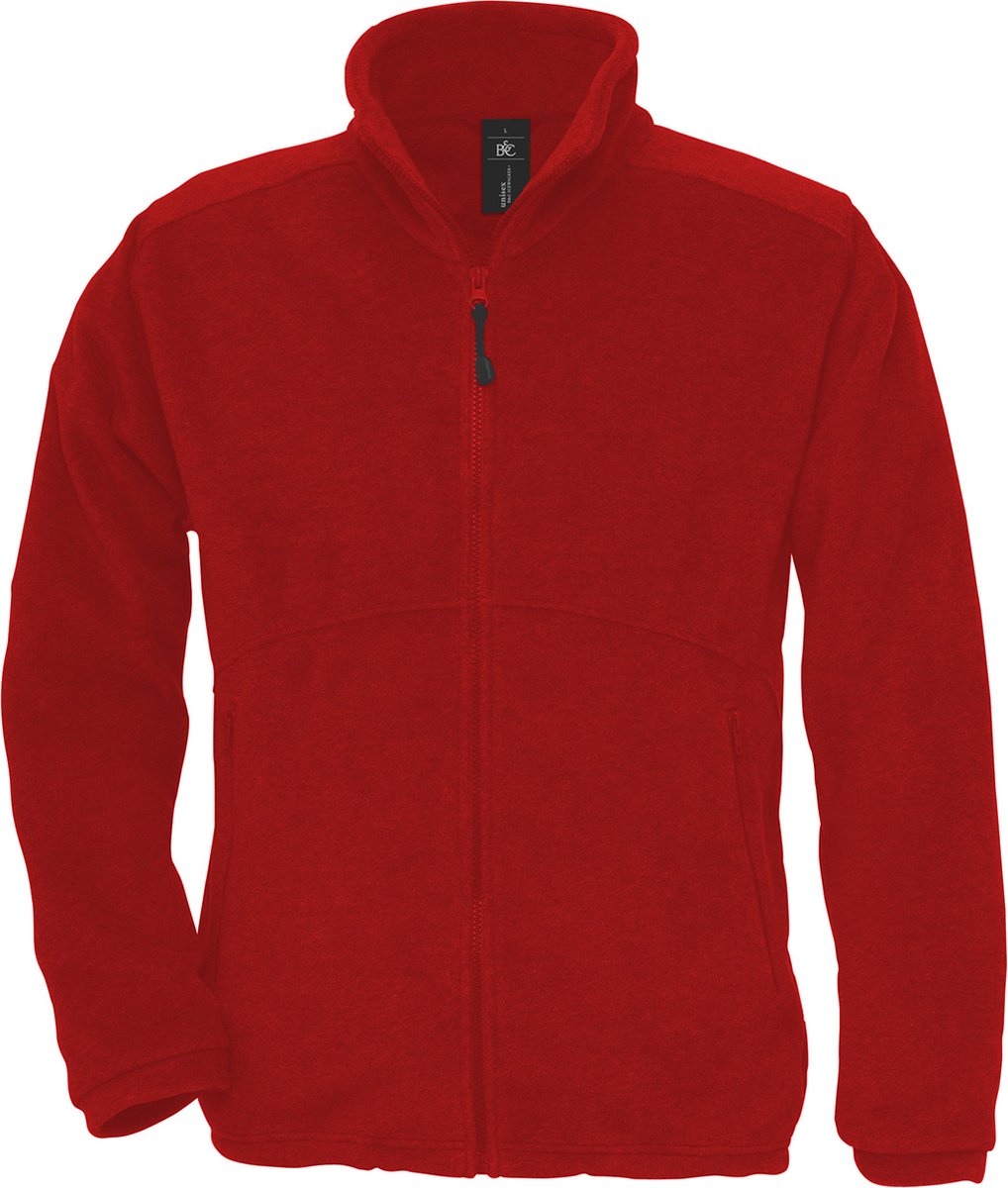 Fleecevest 'Icewalker+ Full Zip' merk B&C maat XXL Rood
