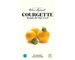 Courgette Rond de Nice Geel - Compacte Courgette voor Gevulde Gerechten - Zaaigoed Wim Lybaert