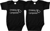 Drinking companion - Maat 68 - Romper zwart